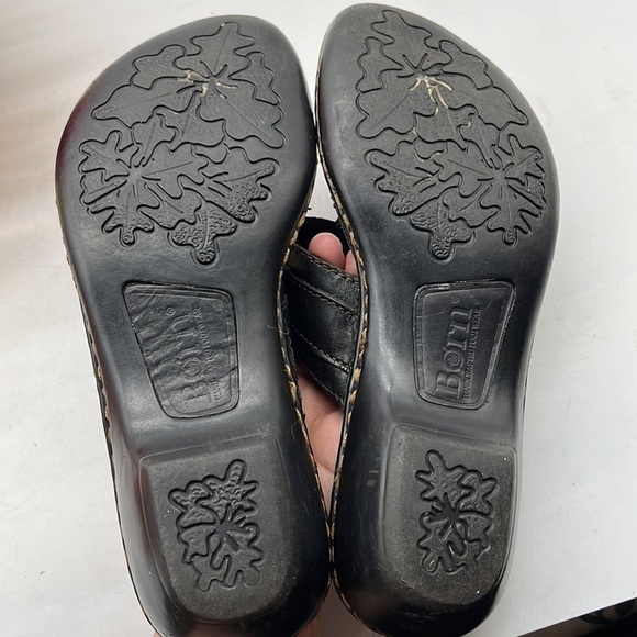 Born Leather Thong Sandals Flip Flops Sz 7. FFT0533C - Picture 6 of 7